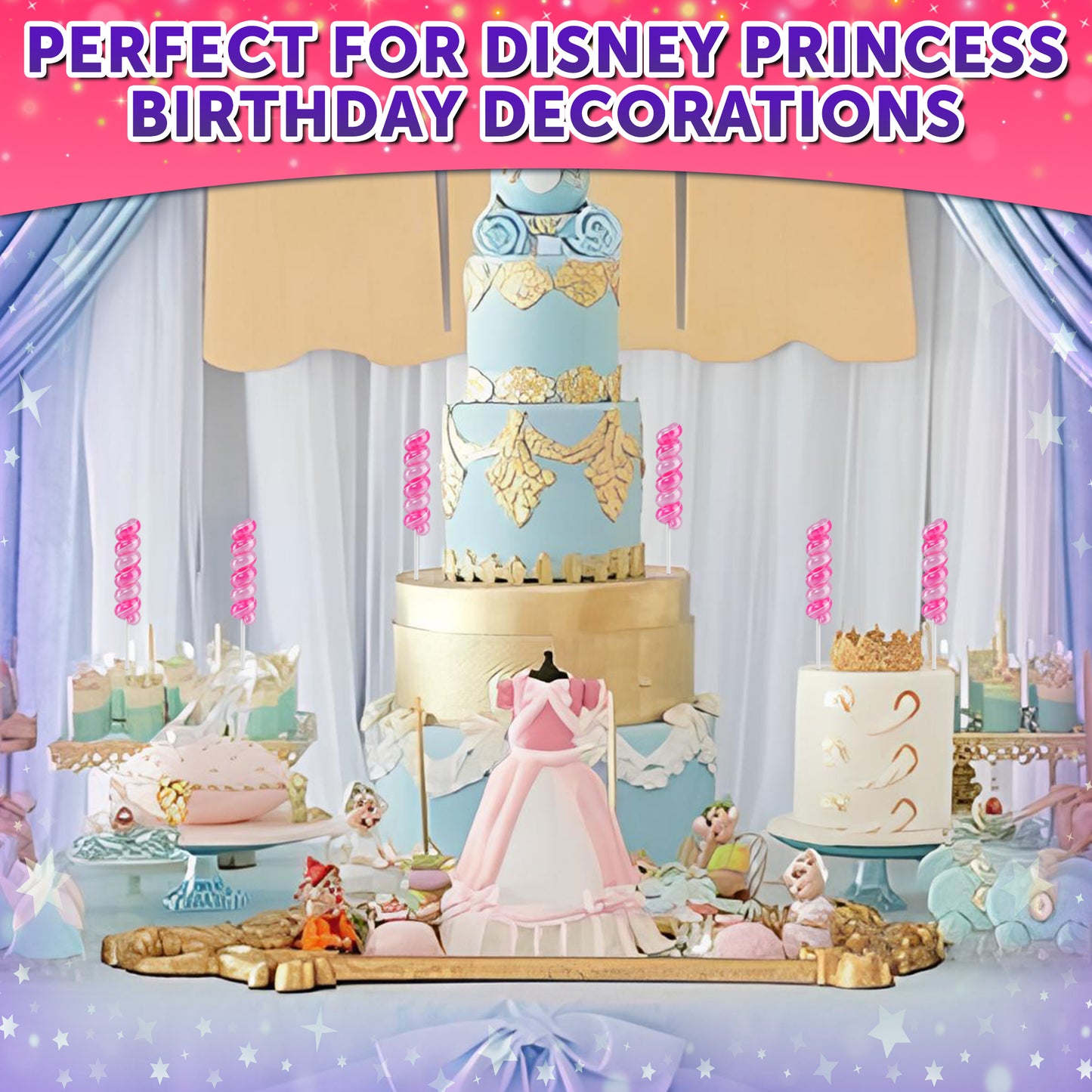Disney Princess Lollipops - Disney Princess Candy