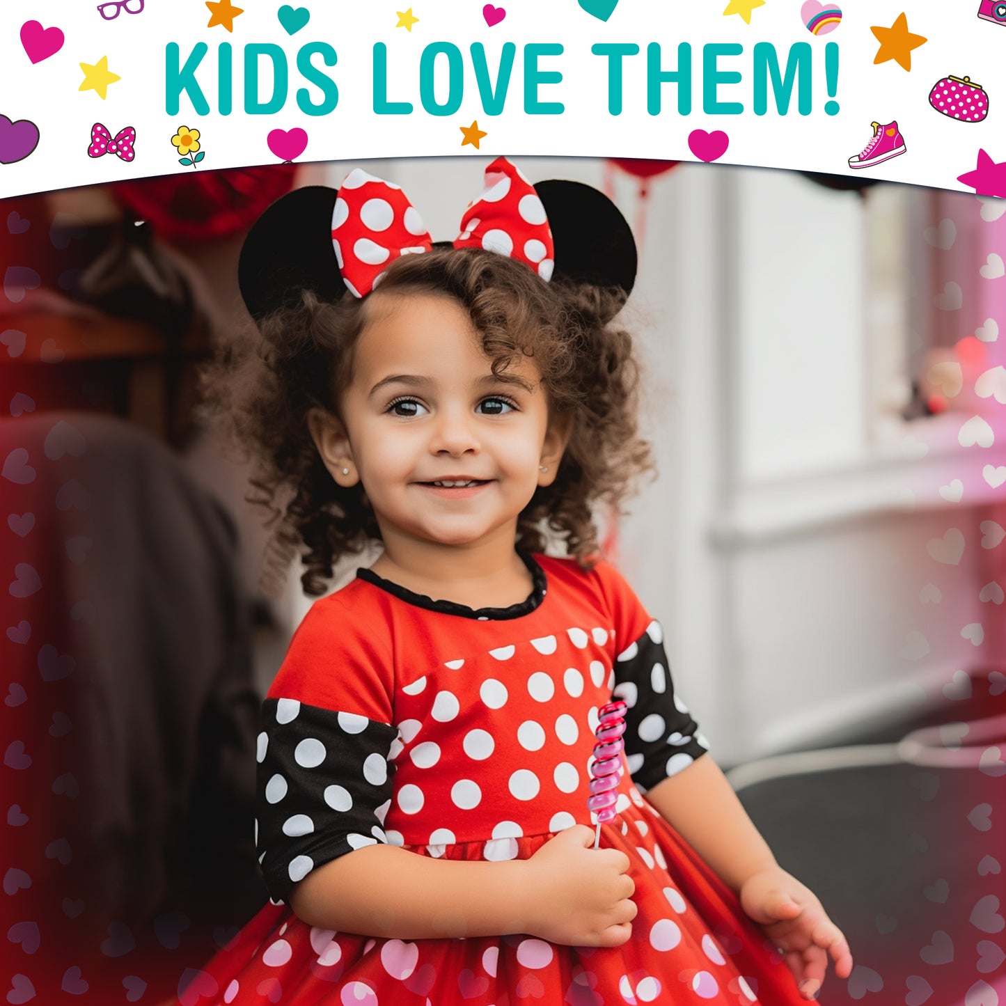 Minnie Mouse Lollipops 20pk- Minnie Mouse Candy