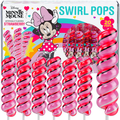 Minnie Mouse Lollipops 20pk- Minnie Mouse Candy