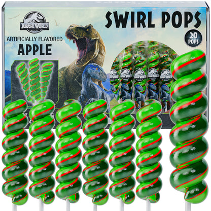 Jurassic World Lollipops 20pk- Jurassic World Candy