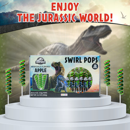 Jurassic World Lollipops 20pk- Jurassic World Candy