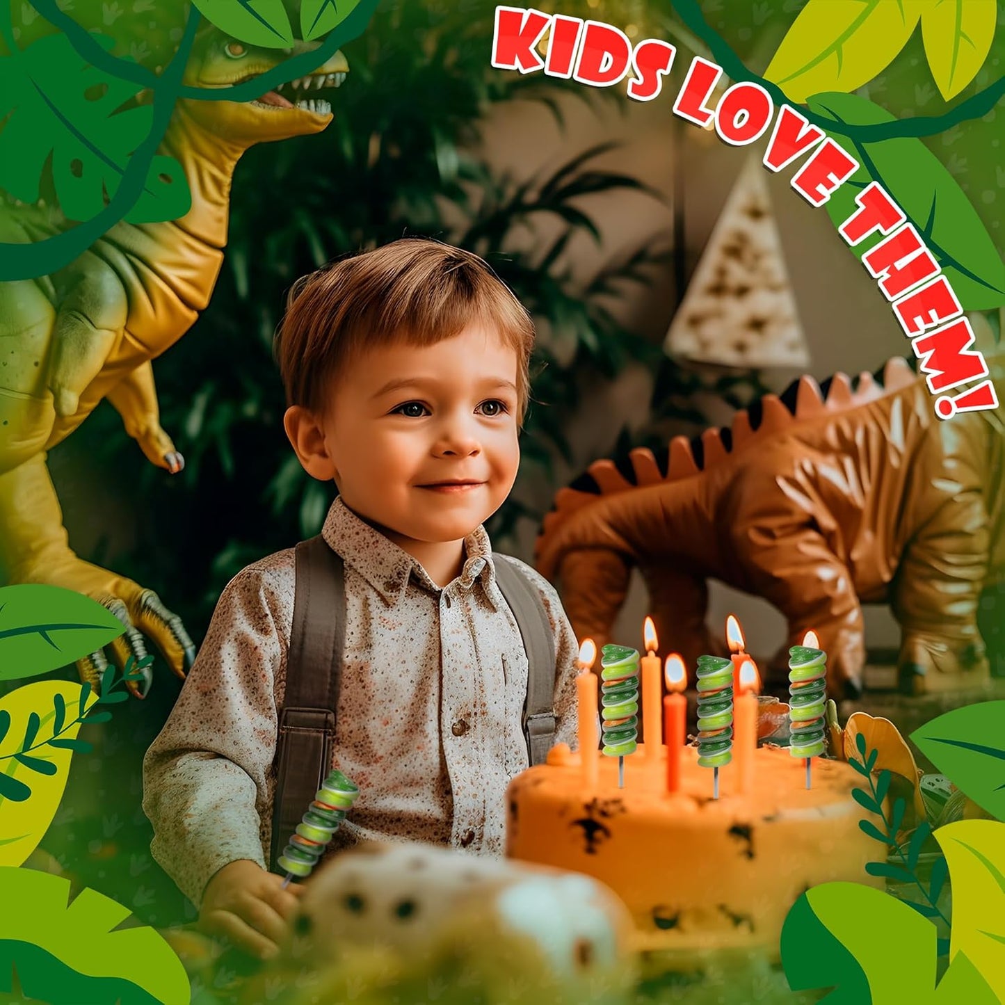 Dinosaur Lollipops 20pk - Dinosaur Candy