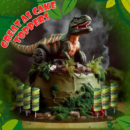 Dinosaur Lollipops 20pk - Dinosaur Candy