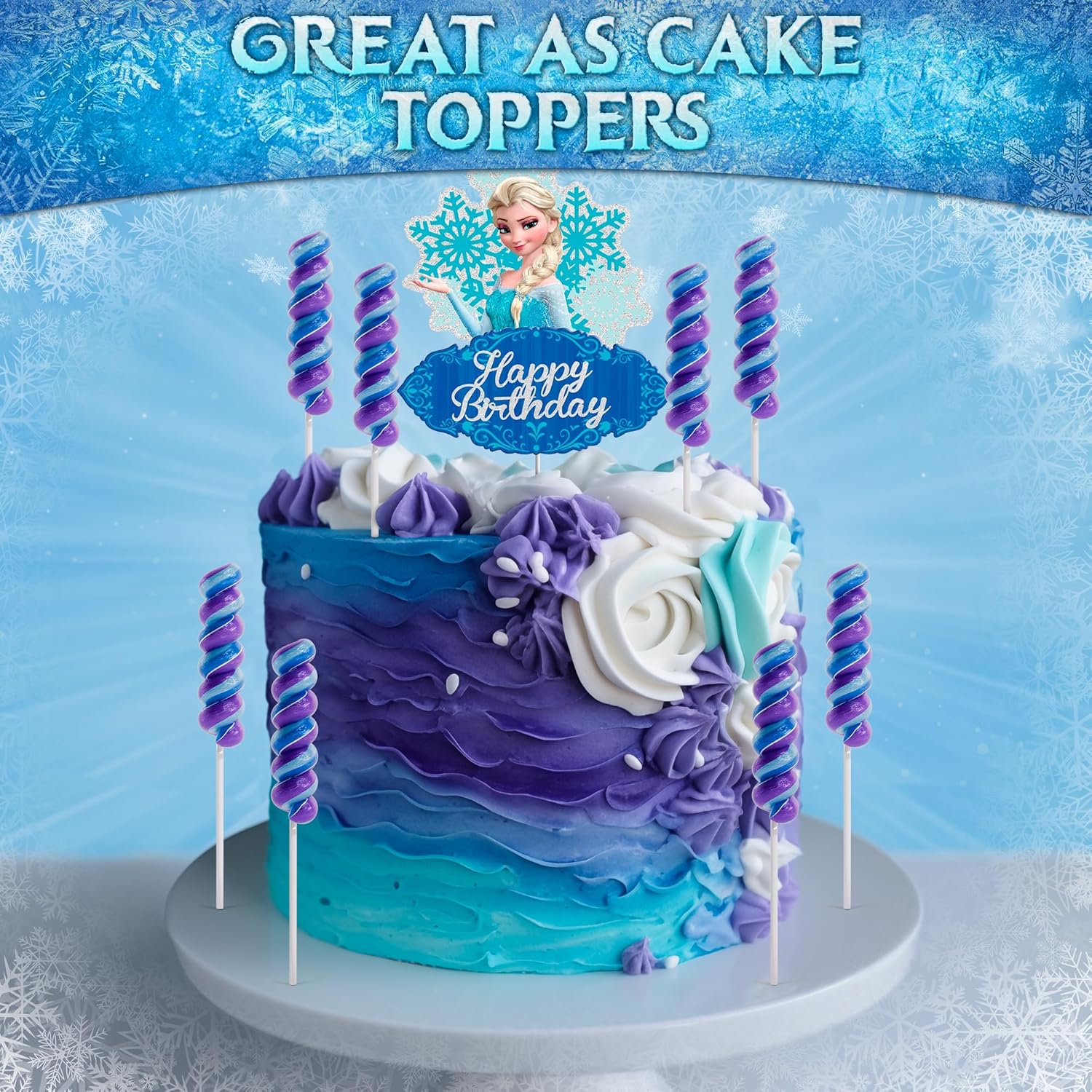 Frozen Lollipops for Kids – Disney Princess Favors