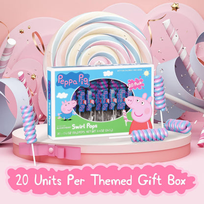 Peppa Pig themed candy suitable for birthday celebrations
